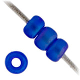 Miyuki Seed Bead 11/0 Transparent Cobalt AB Matte