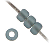 Miyuki Seed Bead 11/0 Transparent Grey Matte