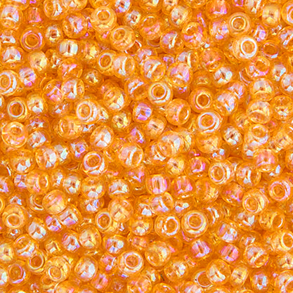 Miyuki Seed Bead 11/0 Transparent Light Topaz AB