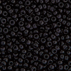 Miyuki Seed Bead 11/0 Opaque Black