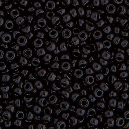 Miyuki Seed Bead 11/0 Opaque Black