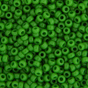 Miyuki Seed Bead 11/0 Opaque Green Pea