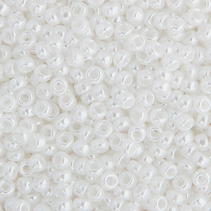 Miyuki Seed Bead 11/0 Opaque White Pearl Luster