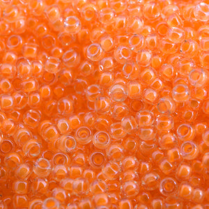 Miyuki Seed Bead 11/0 Orange Luminous Neon Color-Lined