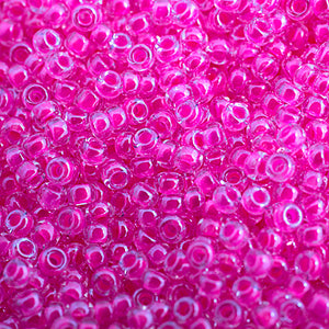 Miyuki Seed Bead 11/0 Hot Pink Luminous Neon Color-Lined