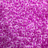 Miyuki Seed Bead 11/0 Purple Luminous Neon Color-Lined