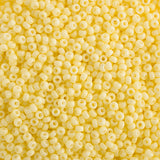 Miyuki Seed Bead 11/0 Opaque Lemon Silk Duracoat