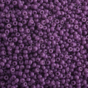 Miyuki Seed Bead 11/0 Opaque Dark Orchid Duracoat