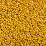 Miyuki Seed Bead 11/0 Frosted Glazed/Rainbow Yellow Matte AB