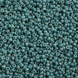 Miyuki Seed Bead 11/0 Frosted Glazed/Rainbow Arctic Blue Matte AB