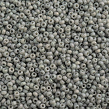 Miyuki Seed Bead 11/0 Frosted Glazed/Rainbow Grey Matte AB